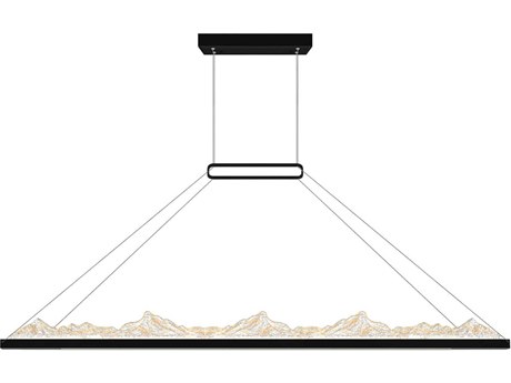 CWI Lighting Himalayas Black Island Pendant