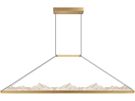 CWI Lighting Himalayas Brass Island Pendant