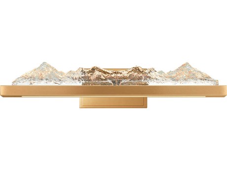 CWI Lighting Himalayas Brass Vanity Light