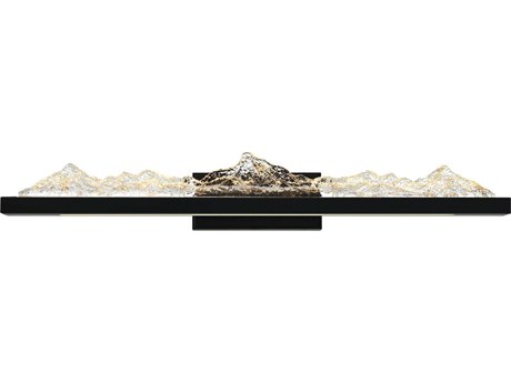 CWI Lighting Himalayas Black Vanity Light