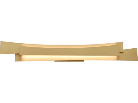 CWI Lighting Candora Brass Vanity Light