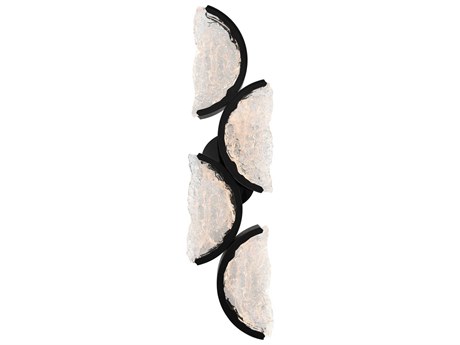 CWI Lighting Moon Black Wall Sconce