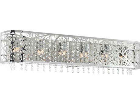 CWI Lighting Eternity 6-Light Stainless Steel Vanity Light