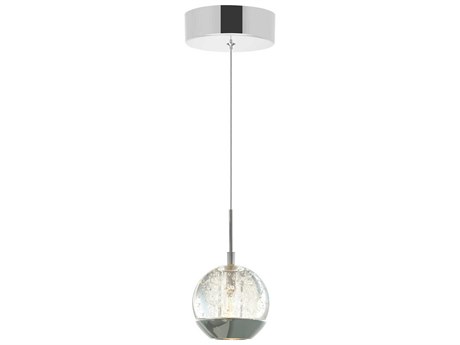 CWI Lighting Perrier 1-Light Chrome Globe Mini Pendant