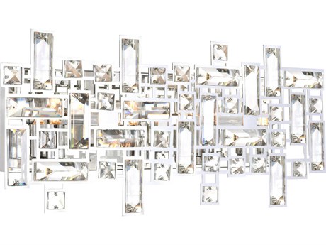 CWI Lighting Arley 4-Light Chrome Vanity Light