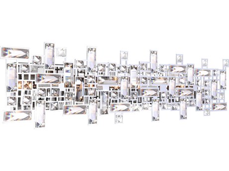 CWI Lighting Arley 8-Light Chrome Vanity Light