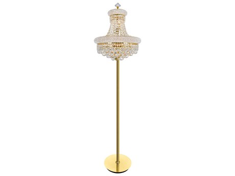 CWI Lighting Empire Gold Traditional Floor Lamp