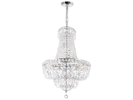 CWI Lighting Stefania 20-Light Chrome Traditional Empire Chandelier
