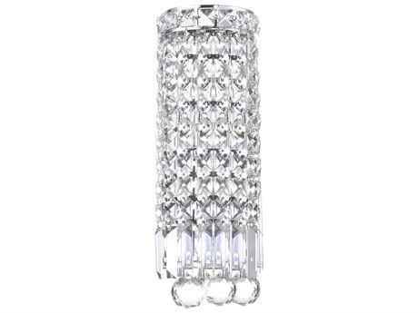 CWI Lighting Colosseum 2-Light Chrome Vanity Light