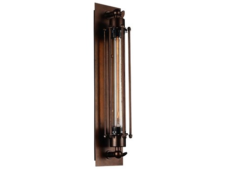 CWI Lighting Kiera 1-Light Chocolate Brown Wall Sconce