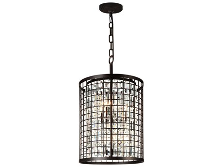 CWI Lighting Meghna 6-Light Brown Pendant
