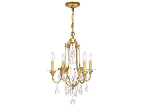 CWI Lighting Electra 4-Light Oxidized Bronze Traditional Candelabra Chandelier