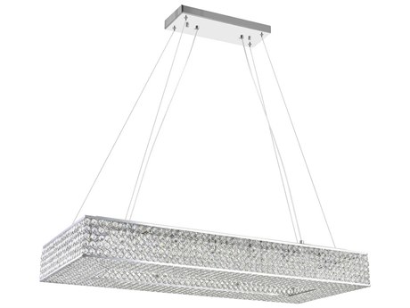 CWI Lighting Dannie 16-Light Chrome Island Pendant