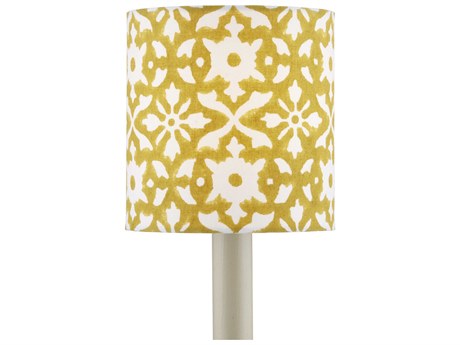 Currey & Company Block Print Drum Chandelier Shade