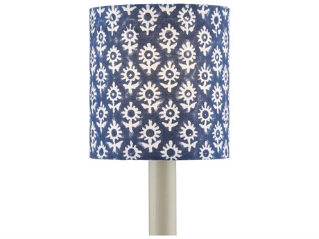 Currey & Company Block Print Drum Chandelier Shade