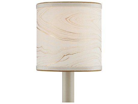 Currey & Company Marble Paper Tapered Chandelier Shade