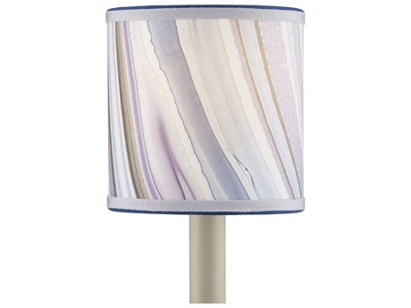 Currey & Company Marble Paper Tapered Chandelier Shade