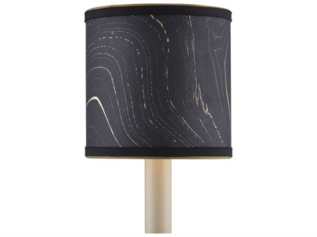 Currey & Company Marble Paper Tapered Chandelier Shade
