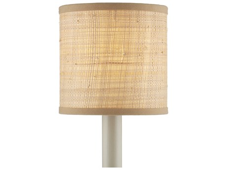 Currey & Company Grasscloth Tapered Chandelier Shade