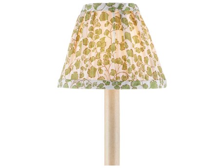 Currey & Company Maiden Fern Green Tapered Chandelier Shade