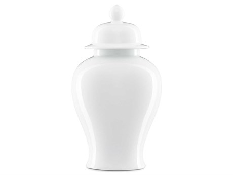 Currey & Company Imperial White Urns