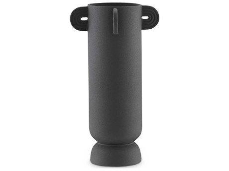 Currey & Company Happy-40 Textured Black Tube Vase