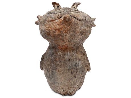 Currey & Company Reactive 12" High Hoot Owl Sculpture