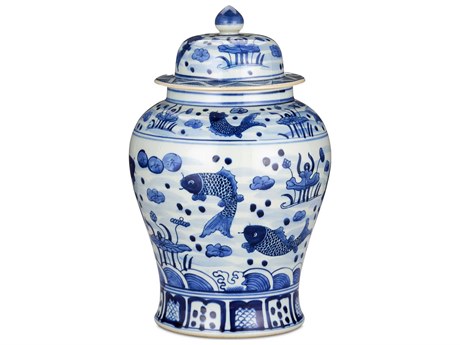 Currey & Company South Sea Temple Jar
