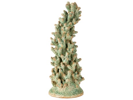 Currey & Company Staghorn Green Coral Object