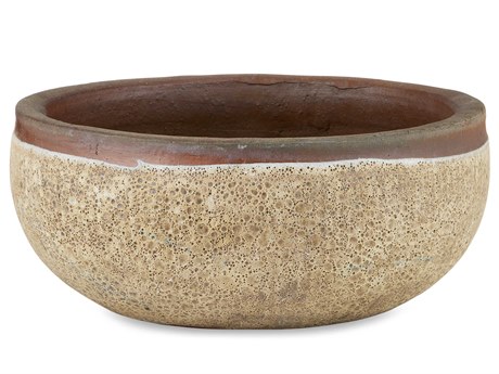 Currey & Company Lyra Beige Planter