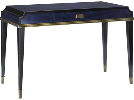 Luxecor Vistas Black Hardwood Secretary Desk