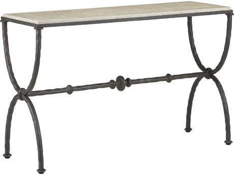 urrey & Company Agora Rectangular Concrete Console Table