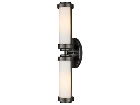 Currey & Company Bowland 2-Light Oil Rubbed Bronze Wall Sconce