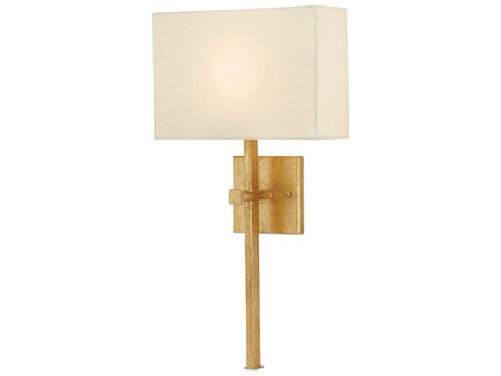 Luxecor Vistas Antique Gold Leaf Wall Sconce