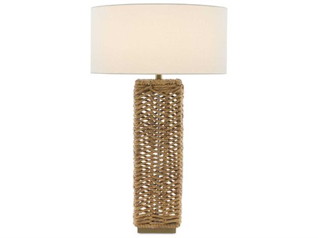 Currey & Company Torquay Natural Brown Buffet Lamp