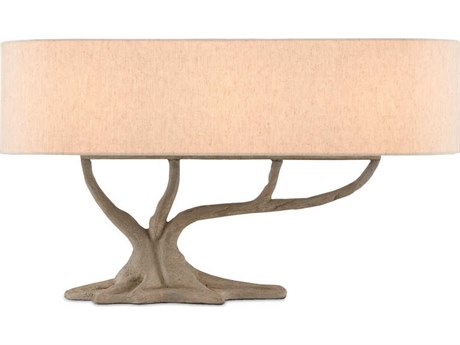 Currey & Company Cotswold Concrete Gray Table Lamp