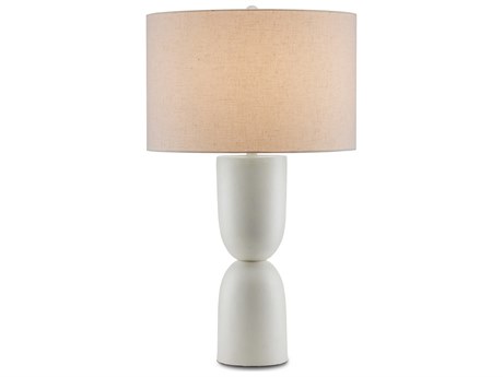 Currey & Company Linz White Buffet Lamp