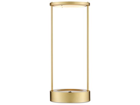 Currey & Company Passavant Brushed Brass Table Lamp