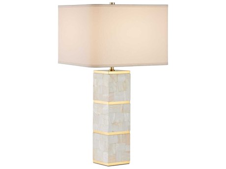 Currey & Company Casey 1-Light Natural Brass Buffet Lamp