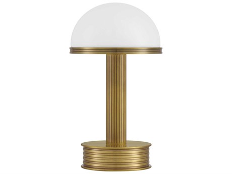Currey & Company Promenade Antique Brass Table Lamp