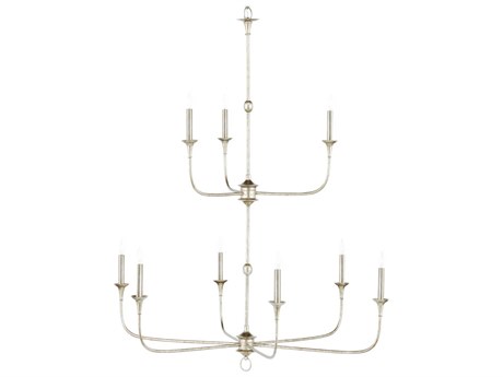 Currey & Company Nottaway 9-Light Champagne Chandelier