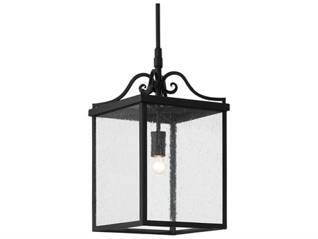 Currey & Company Giatti 1 - Light Glass Outdoor Hanging Light