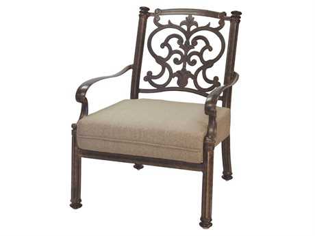 Darlee Outdoor Living Santa Barbara Replacement Club Chair Seat and Back Cushion
