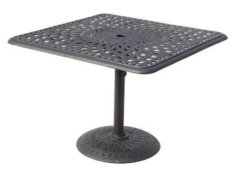 Darlee Outdoor Living Series 60 Cast Aluminum 36 Square Counter Height Table