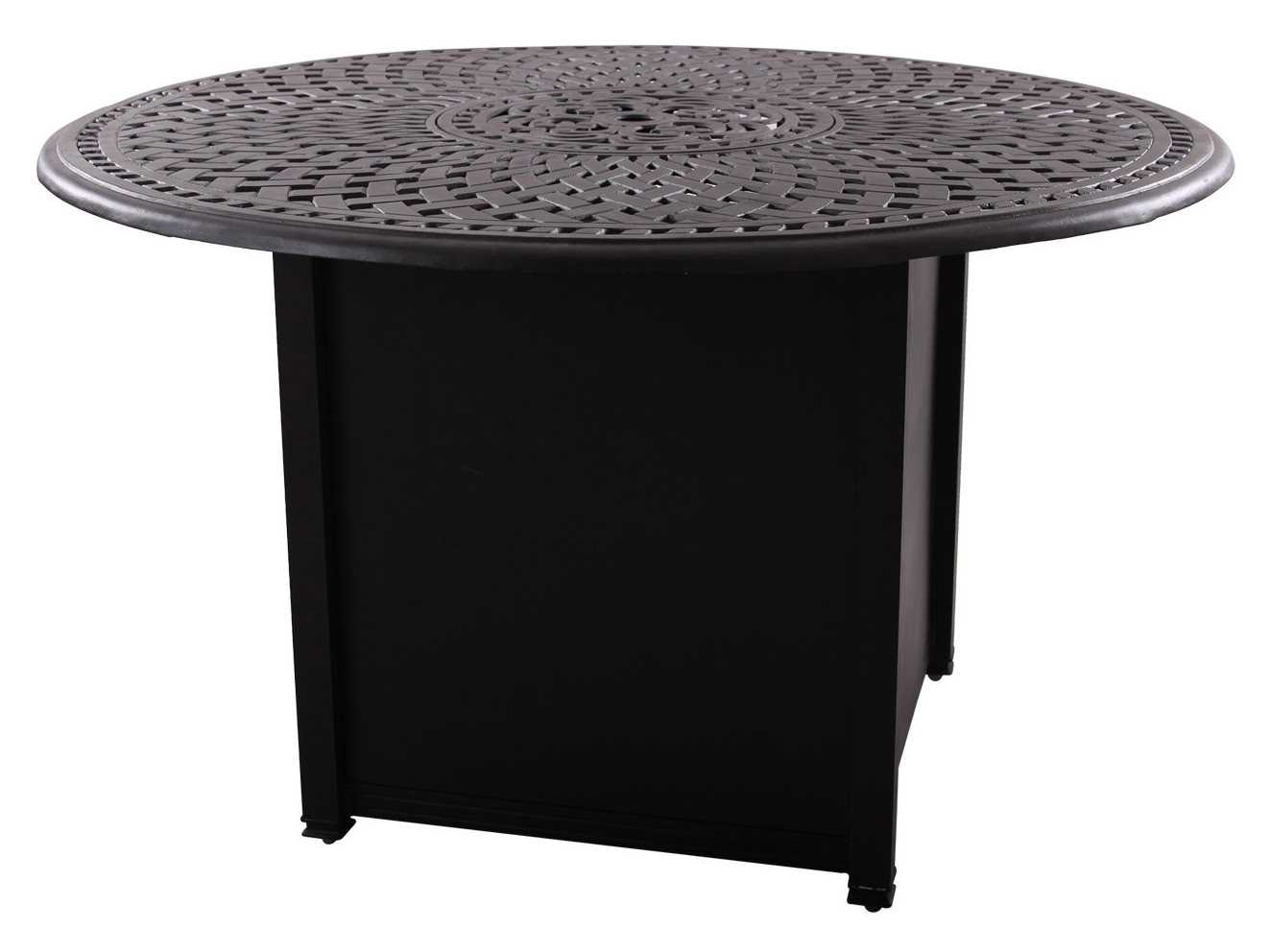 Propane Fire Pit Table, Darlee Series 80 Fire Pit Table