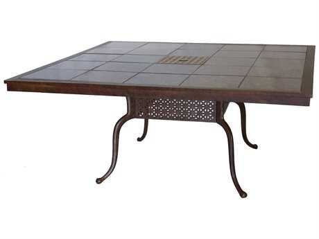 Darlee Outdoor Living Granite Top With Cast Aluminum 64 Wide Square Dining Table Quick View Darlee Outdoor Living Granite Top With Cast Aluminum 64 Wide Square Dining Table Quick View