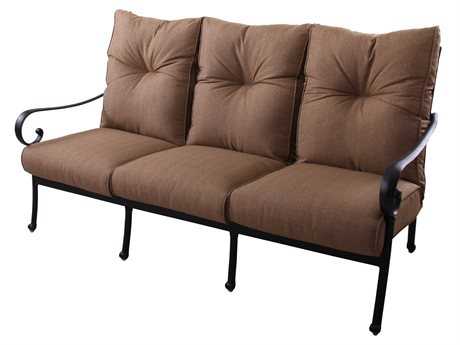 Darlee Outdoor Living Santa Anita Replacement Sofa Seat and Back Cushion