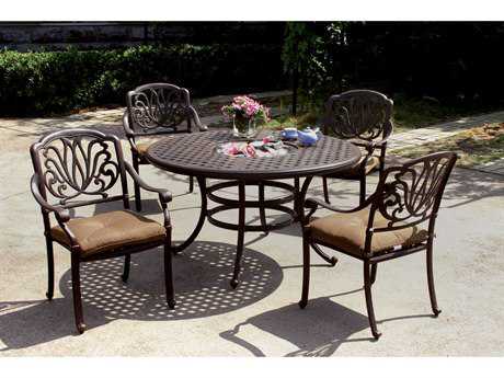 Darlee Outdoor Living Standard Elisabeth Cast Aluminum Antique