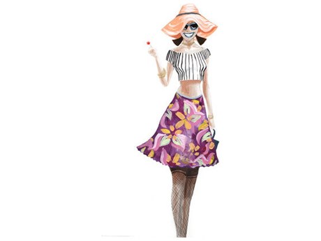 Daleno Frilly Girls III Wall Art