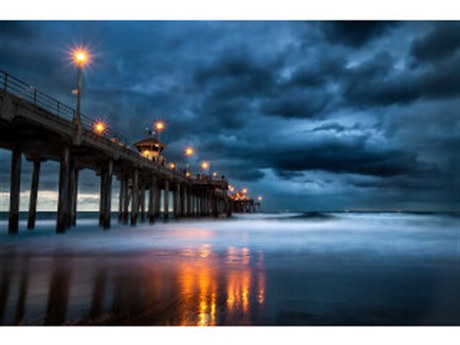 Daleno Party on the Pier Wall Art